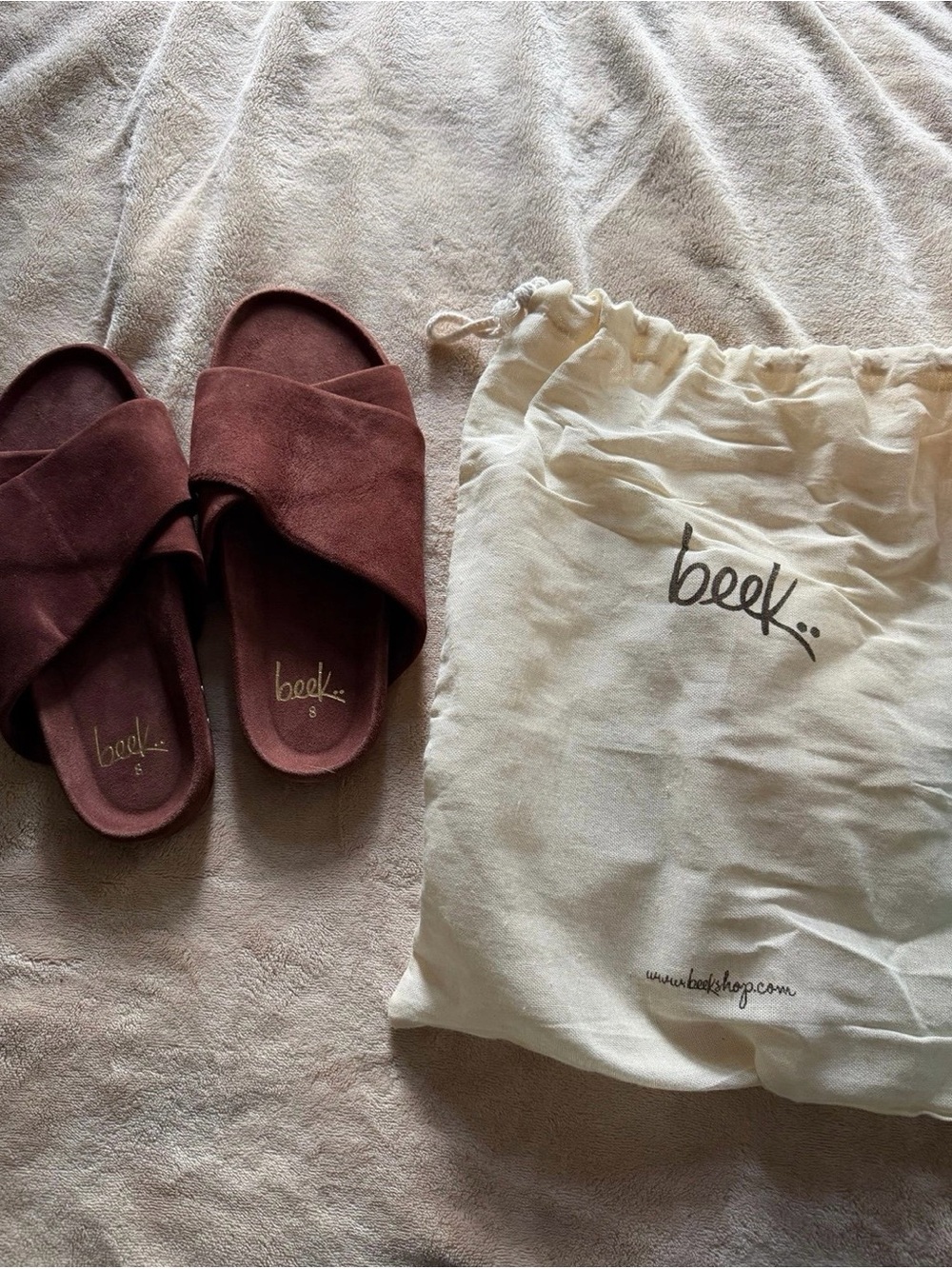Kea Suede Slide Sandal